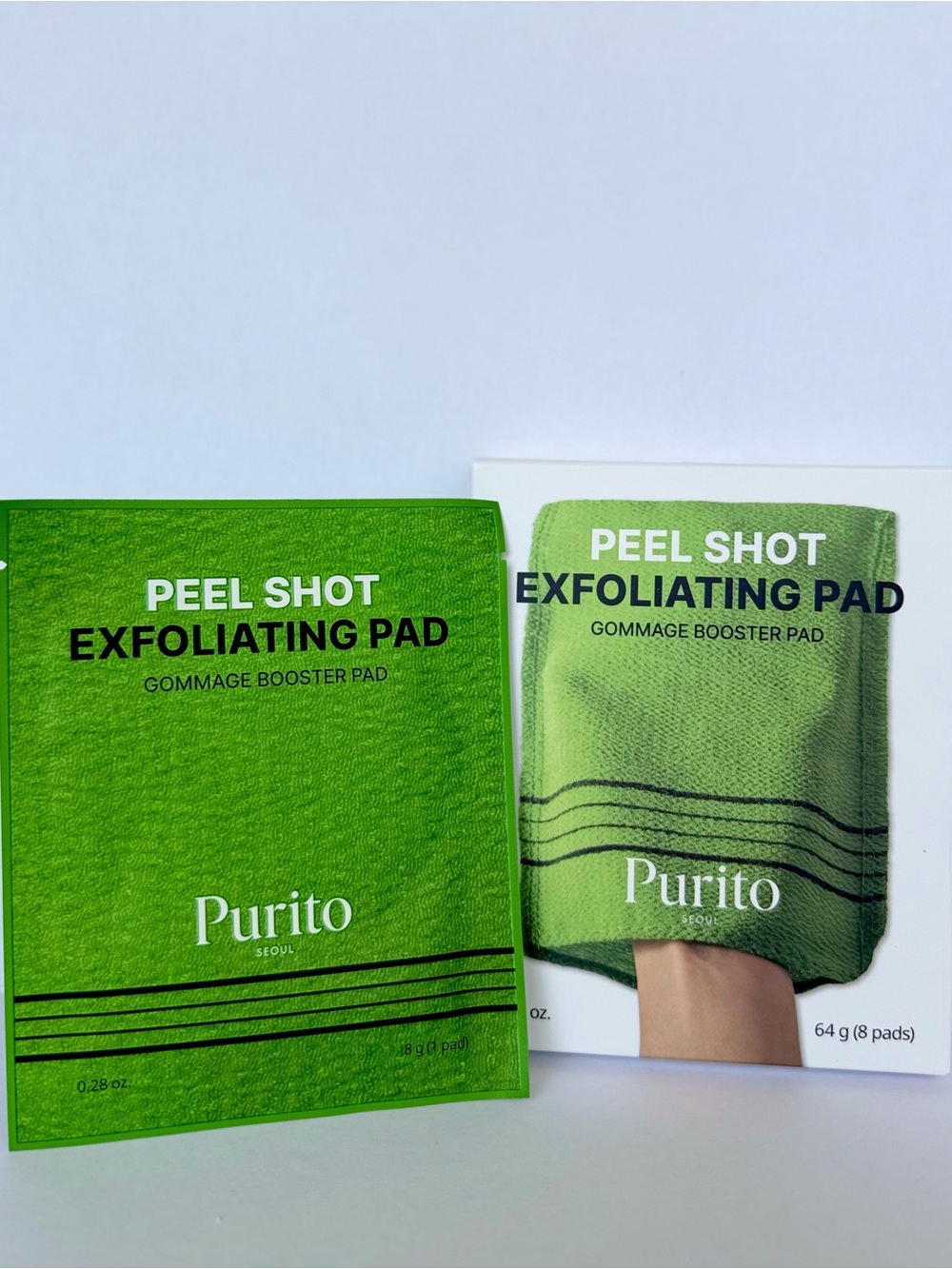 Purito Peel Shot Exfoliating Pad - 8 Pads